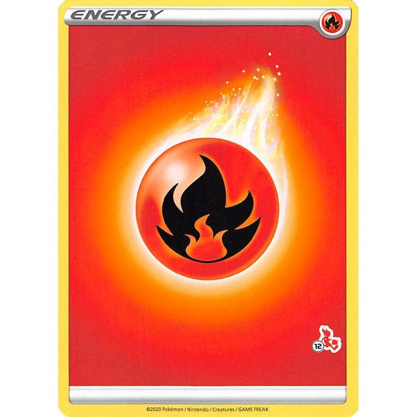 Fire Energy (#12 Cinderace Stamped) (BA22)