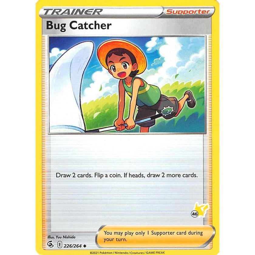 Bug Catcher - 226/264 (#46 Pikachu Stamped) (226/264) (BA22)
