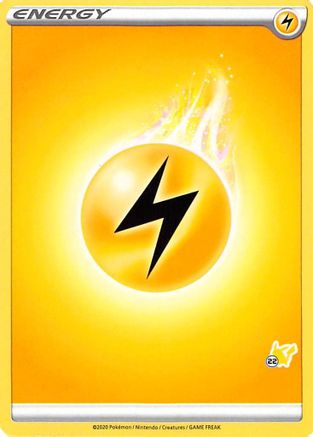 Lightning Energy (#22 Pikachu Stamped) - Battle Academy 2022