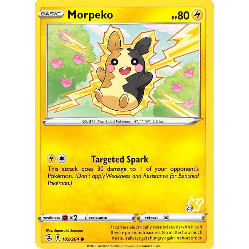 Morpeko - 109/264 (#23 Pikachu Stamped) (109/264) (BA22)