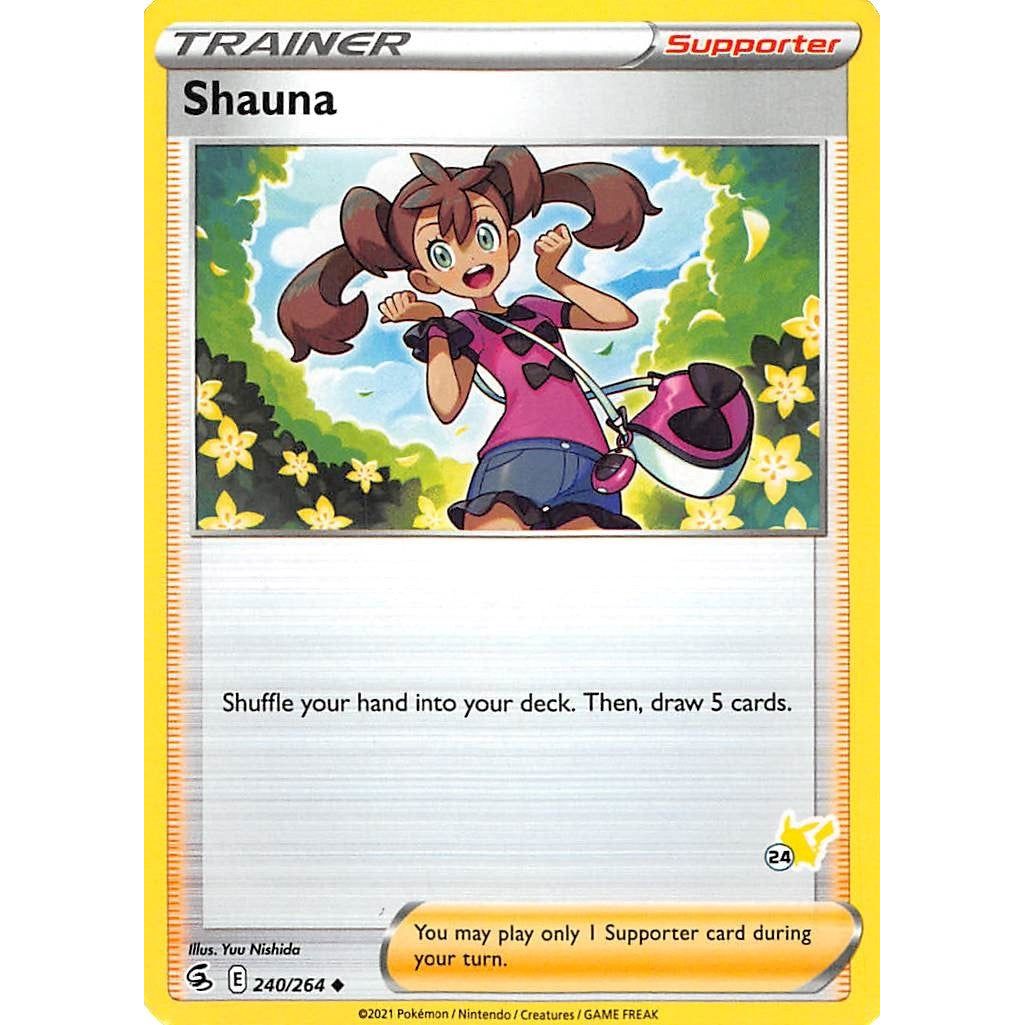 Shauna - 240/264 (#24 Pikachu Stamped) (240/264) (BA22)