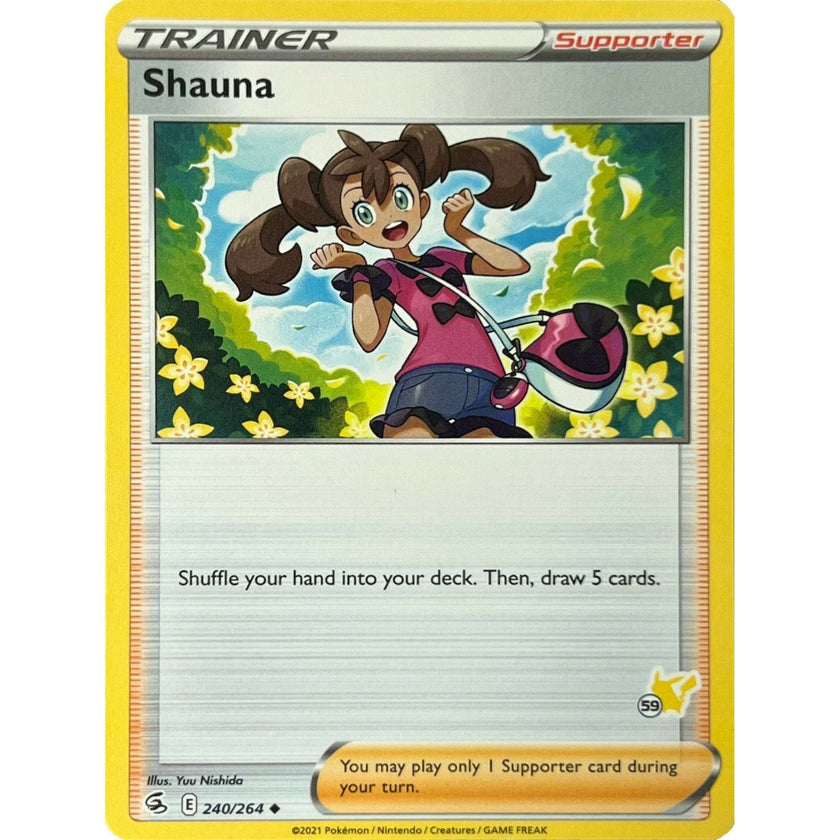 Shauna - 240/264 (#59 Pikachu Stamped) (240/264) (BA22)