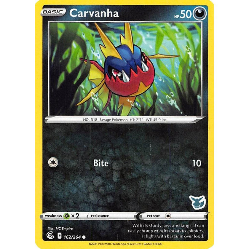 Carvanha - 162/264 (Eevee Stamped) (162/264) (BA22)
