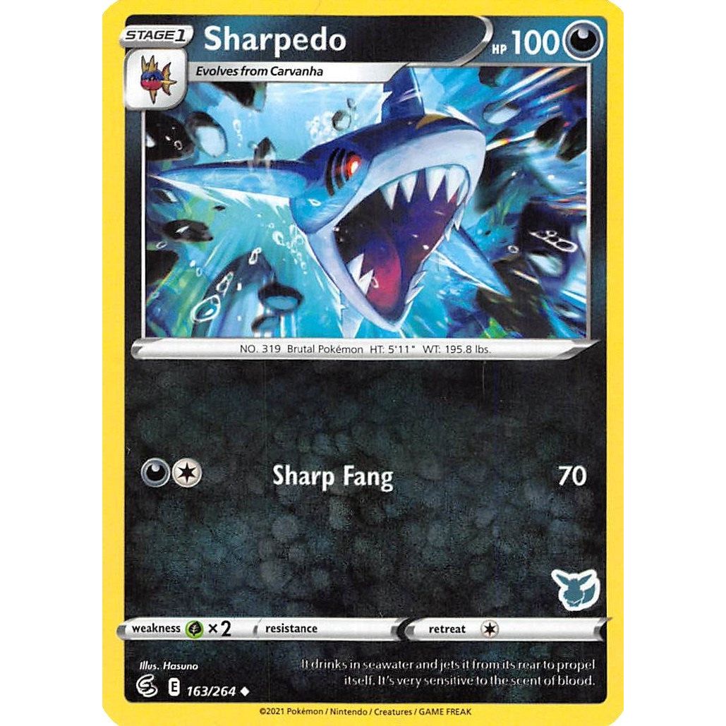 Sharpedo - 163/264 (Eevee Stamped) (163/264) (BA22)