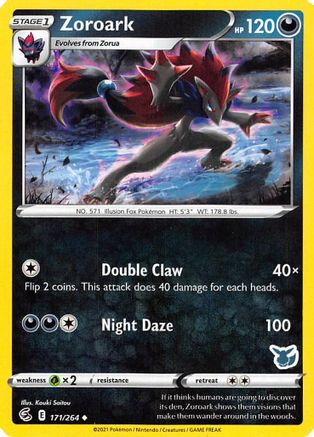 Zoroark - 171/264 (Eevee Stamped) - Battle Academy 2022