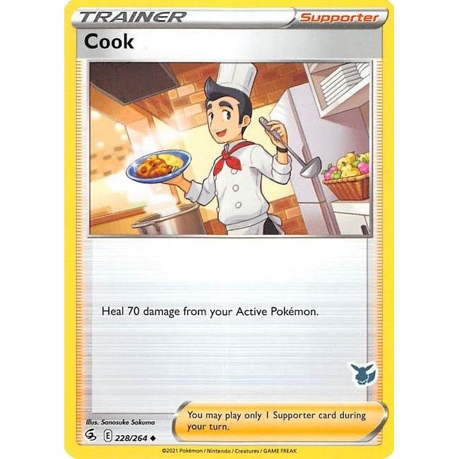 Cook - 228/264 (Eevee Stamped) (228/264) (BA22)