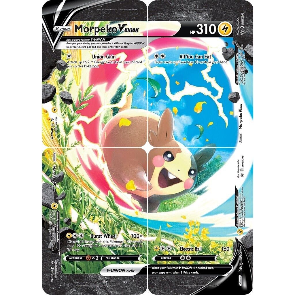 Morpeko V-Union [Set of 4] (SWSH218) (SWSD)