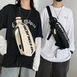 Canvas Crossbody Chest Bag – Streetwear Sling Bag for Men & Women