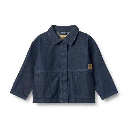 Overshirt Sola | Dark Blue | Wheat Kids