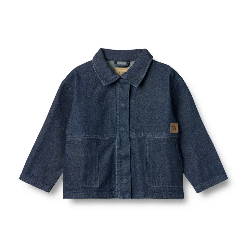 Overshirt Sola | Dark Blue | Wheat Kids