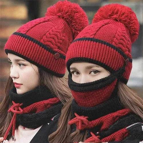 Buy Full Face winter cover knitted mask balaclavas for cold weathers