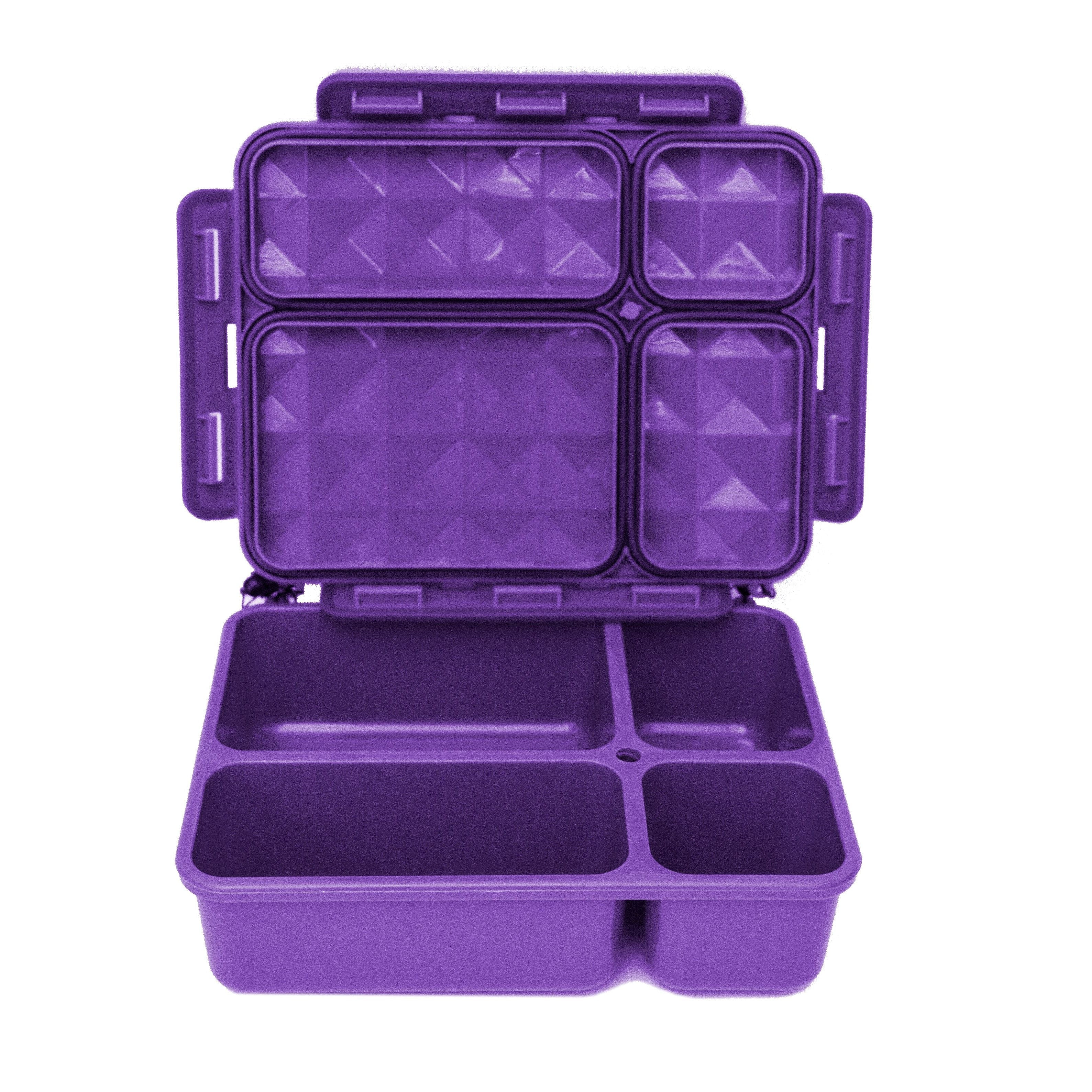 Go Green Leak-Proof 4-Compartment Breakbox (Medium)