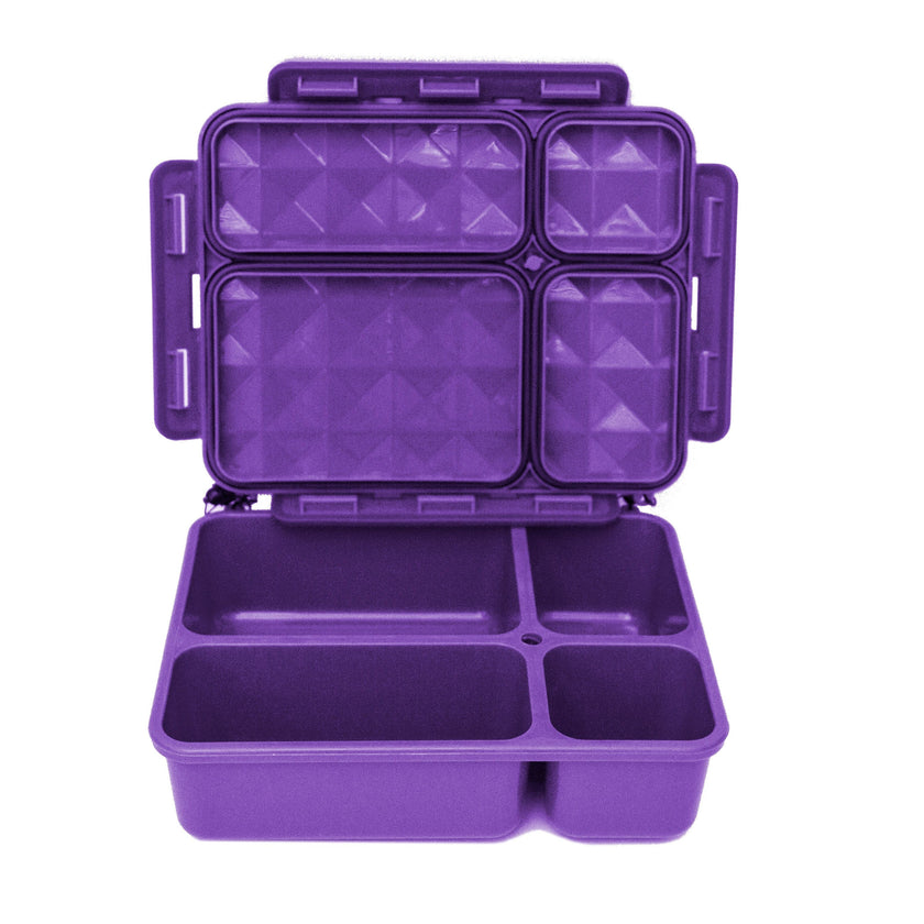 Go Green Leak-Proof 4-Compartment Breakbox (Medium)