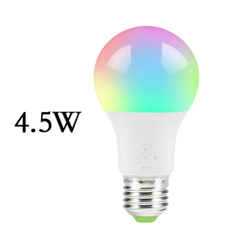 Bluetooth RGB Smart LED Bulb – E27 / B22 RGBW Colour Changing WiFi App Control