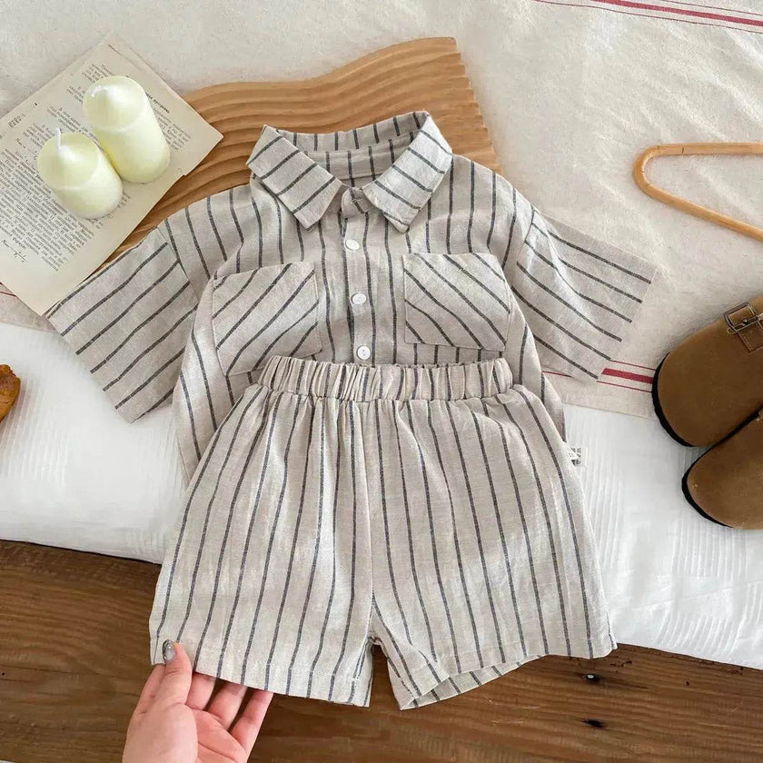 Infant Casual Short Sleeve Suit Two piece for Baby boy