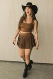 Micro Pleated Skirt