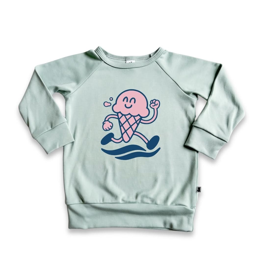 Baby/Kids' Bamboo Graphic Raglan Pullover | 