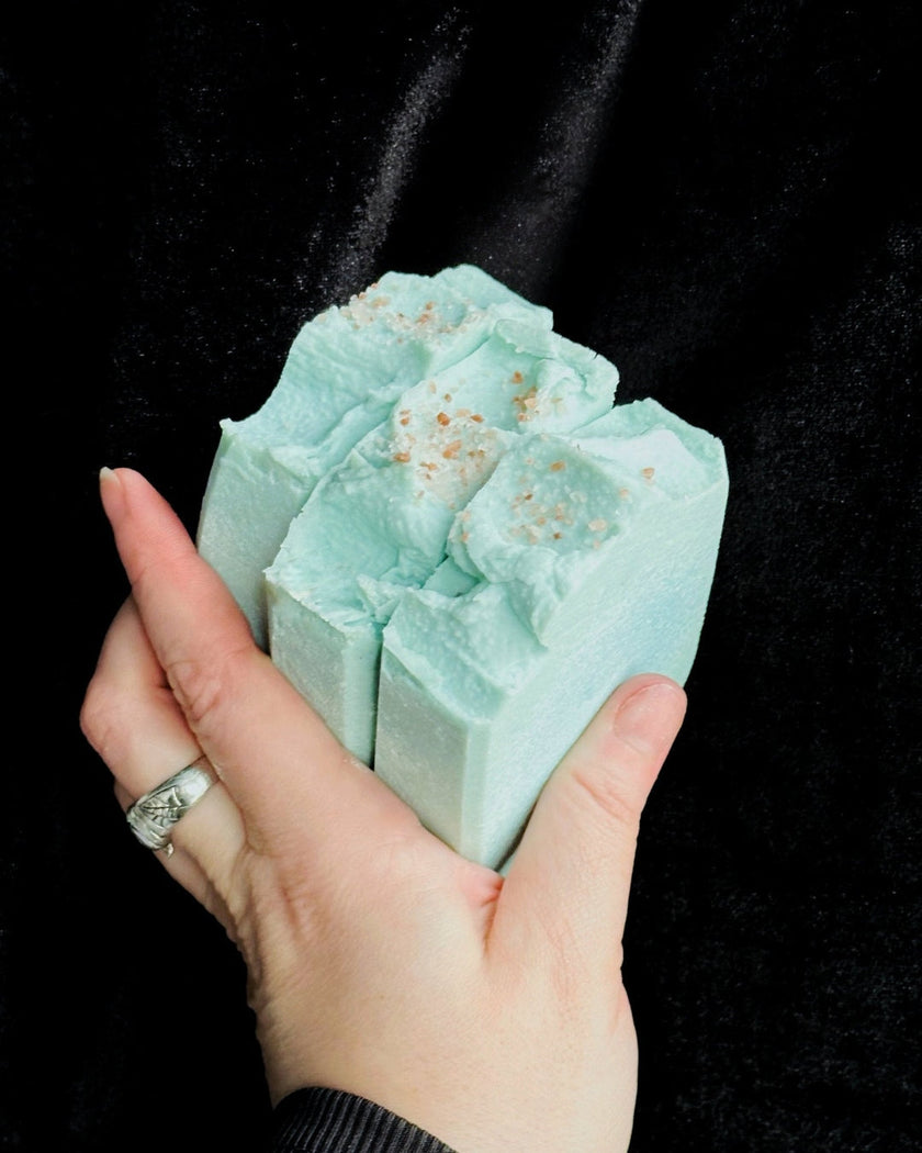 Tides of Venus Salt Soap - Black Salt & Cypress