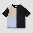 Colour Block T-Shirt | Taupe | Miles The Label