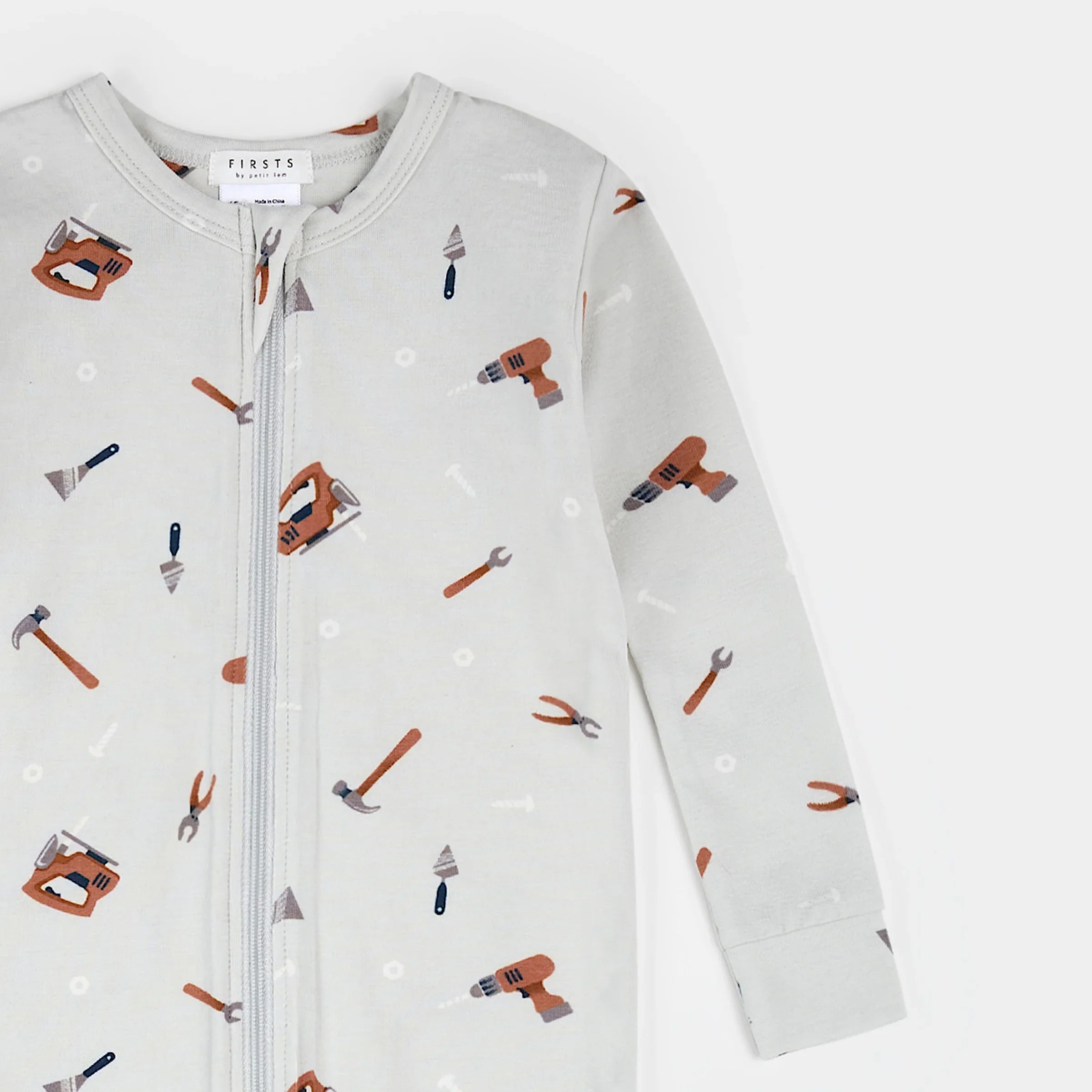Tools on Grey | Convertible Sleeper | Petit Lem