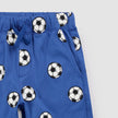 Knit Shorts | Soccer Balls on Royal Blue | Miles the Label