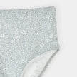 Women's Bikini Set | Vintage Flowers Print on Powder Blue | Petit Lem
