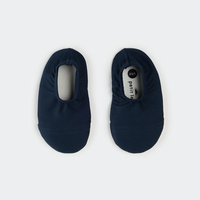 Swim Slippers | Navy | Petit Lem