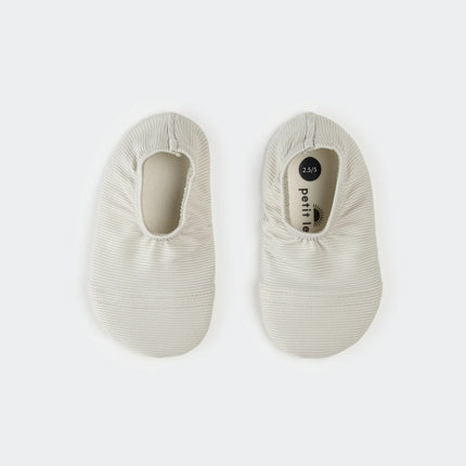 Swim Slippers | Light Grey | Petit Lem