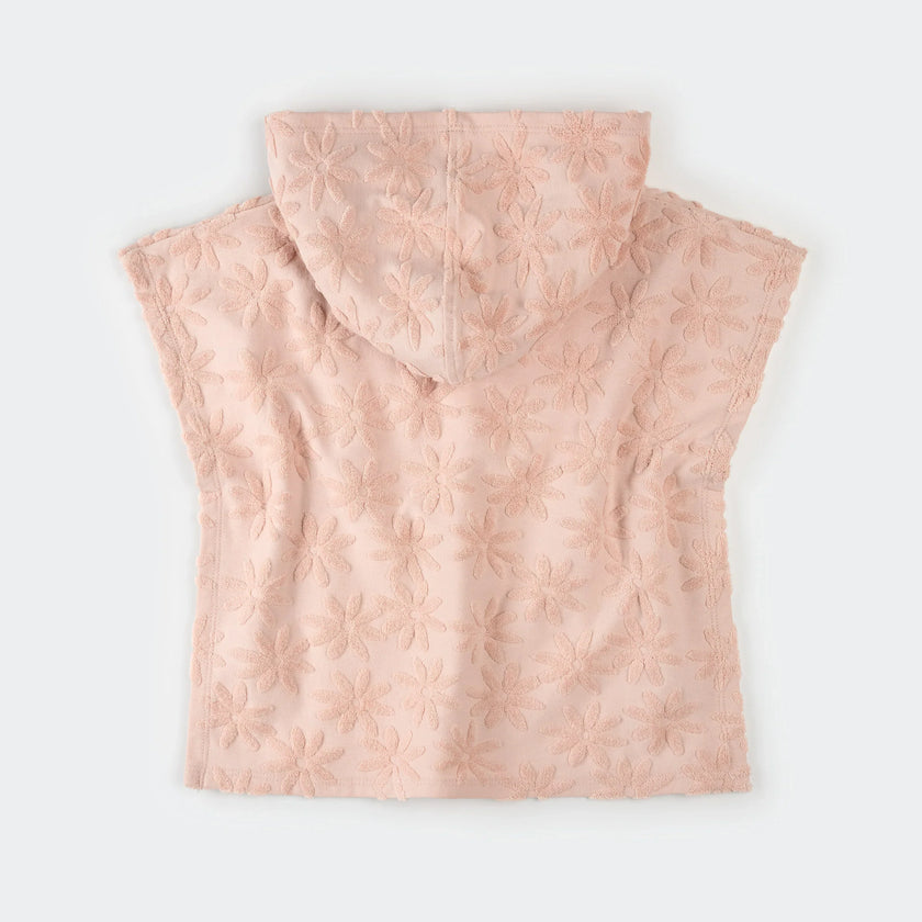 Beach Poncho | Starfish on Light Pink | Petit Lem