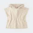 Beach Poncho | Palm Trees on Beige | Petit Lem