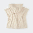 Beach Poncho | Palm Trees on Beige | Petit Lem