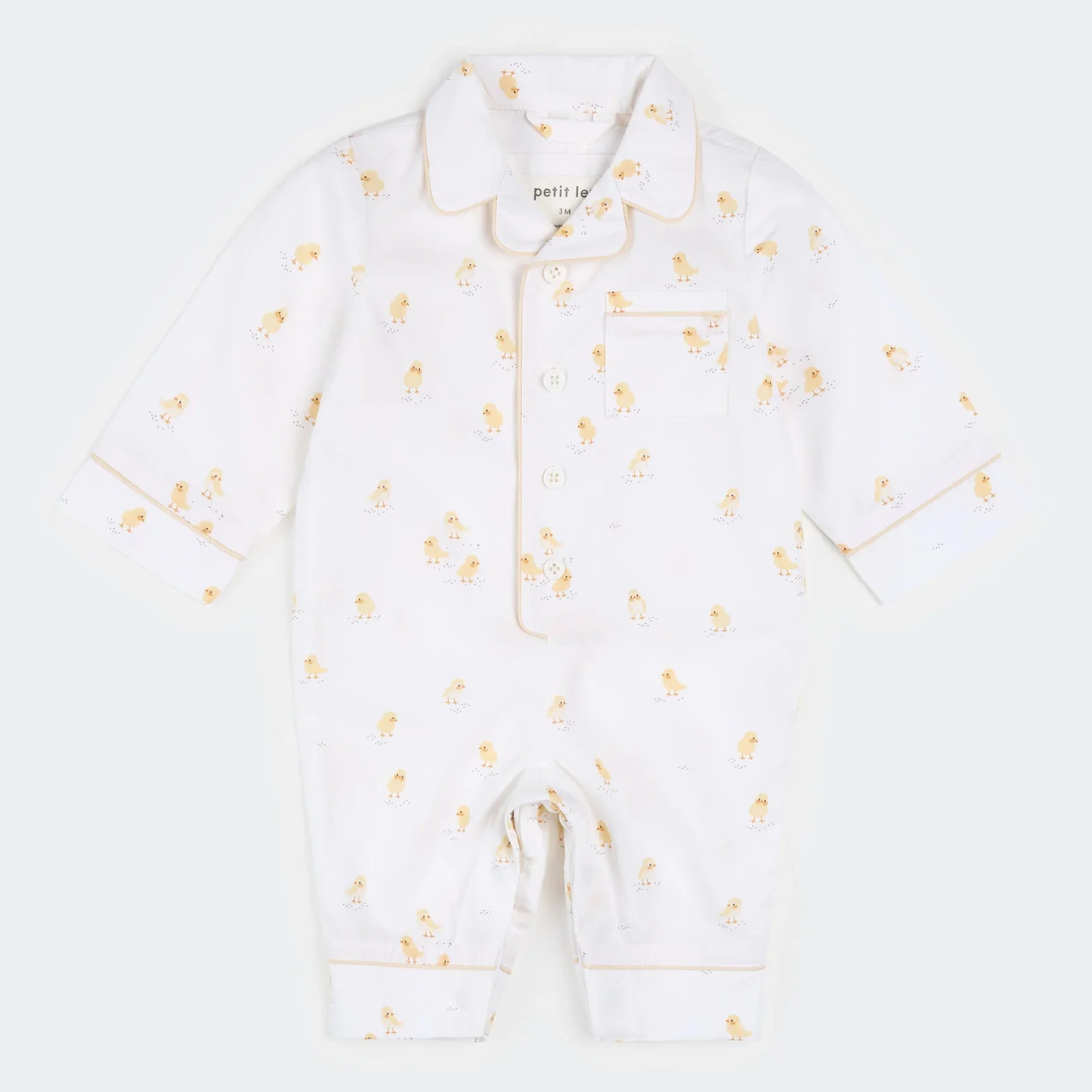 Poplin Sleeper | Chicks | Petit Lem