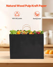 VEVOR Kraft Paper Bags with Handles  Large Eco-Friendly Bags