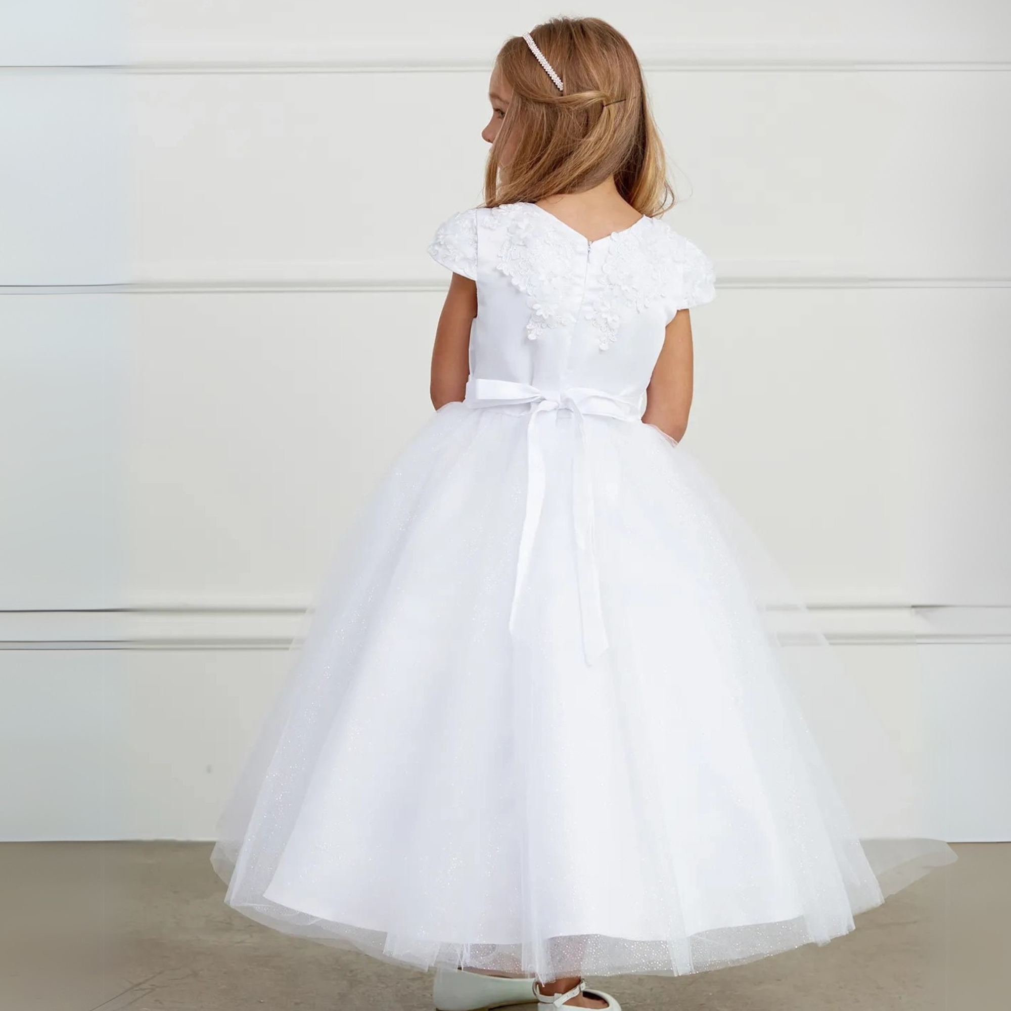 Flower Princess Girls Formal Dress