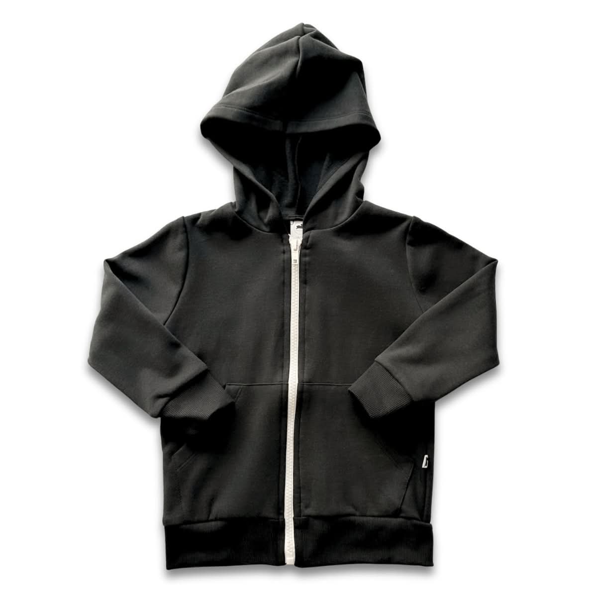 Youth Bamboo Fleece Zip-Up Hoodie | Cranberry