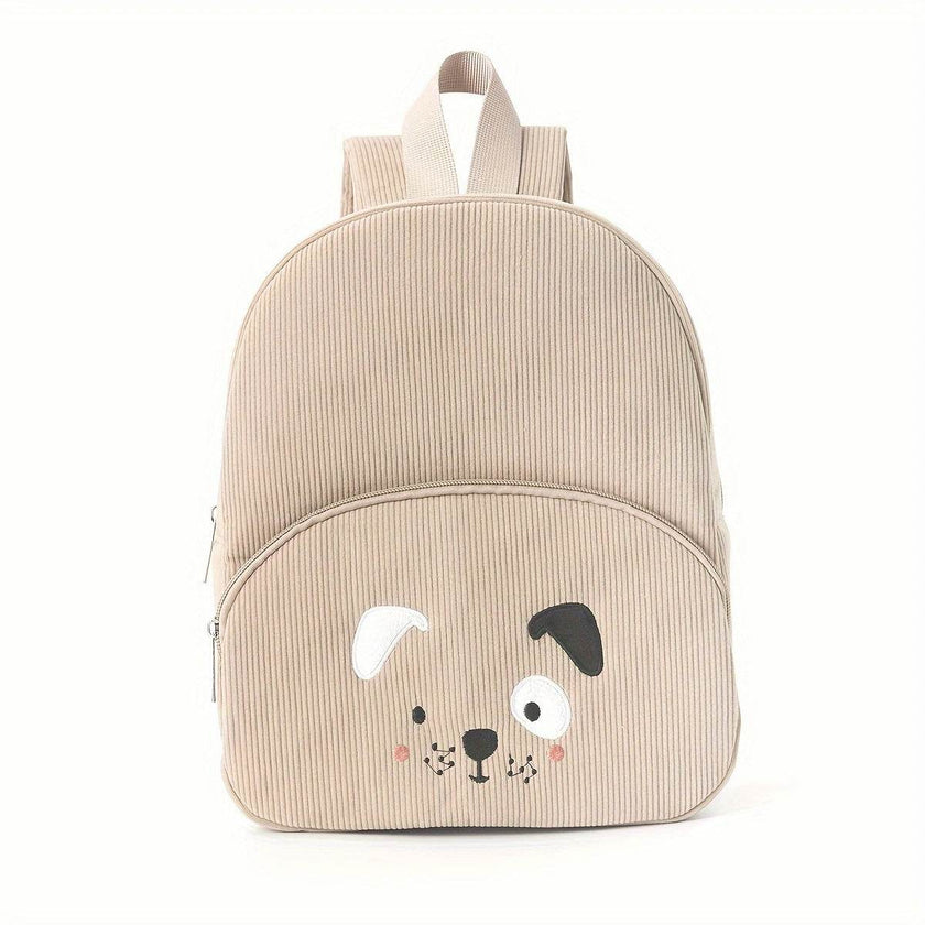 Embroidered Bear Backpack – Corduroy Cute Bag