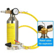 Automotive Air Conditioner System Flush Canister Gun Kit Pipe Maintenance Bottle