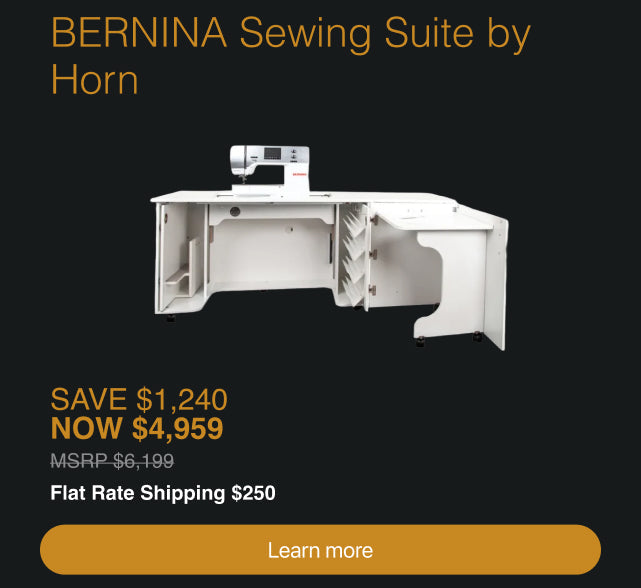 Bernina Sewing Suite by Horn