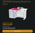 Bernina Horn Sewing Studio