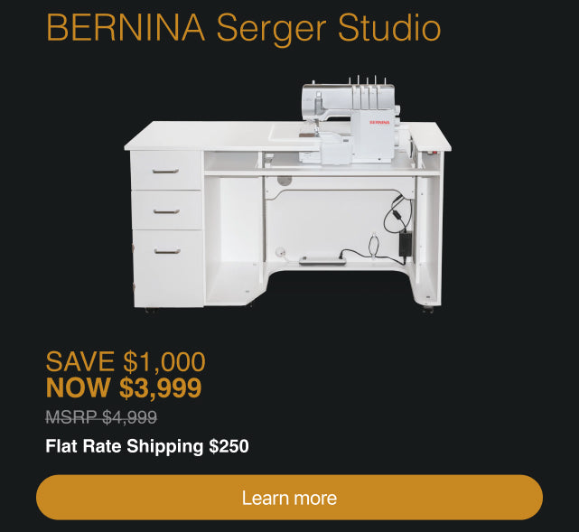 Bernina Horn Serger Studio
