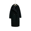 Winter Coats Women – Loose Lapel Medium-Length Polyester Coat
