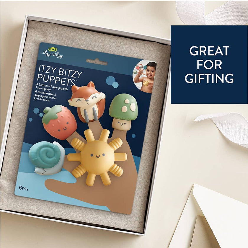 Itzy Ritzy Canada - Itzy Bitzy Puppets™ - Bath + Storytelling Toys: Itzy Friends