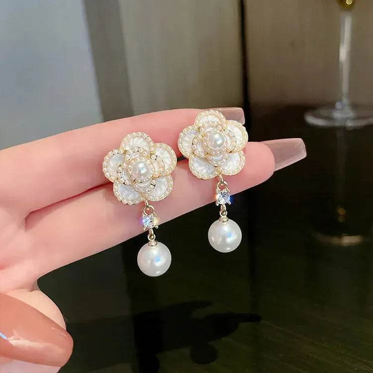 Buy Vintage Real Pearl Drop Earrings and Stud Earrings