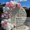 Rose Gold Balloon Arch Garland Kit – Wedding & Birthday Party Decoration