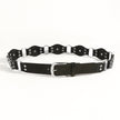 Vintage Riveted Punk Belt – Alloy & PU Unisex Fashion Belt in 110cm & 120cm (12 Styles)