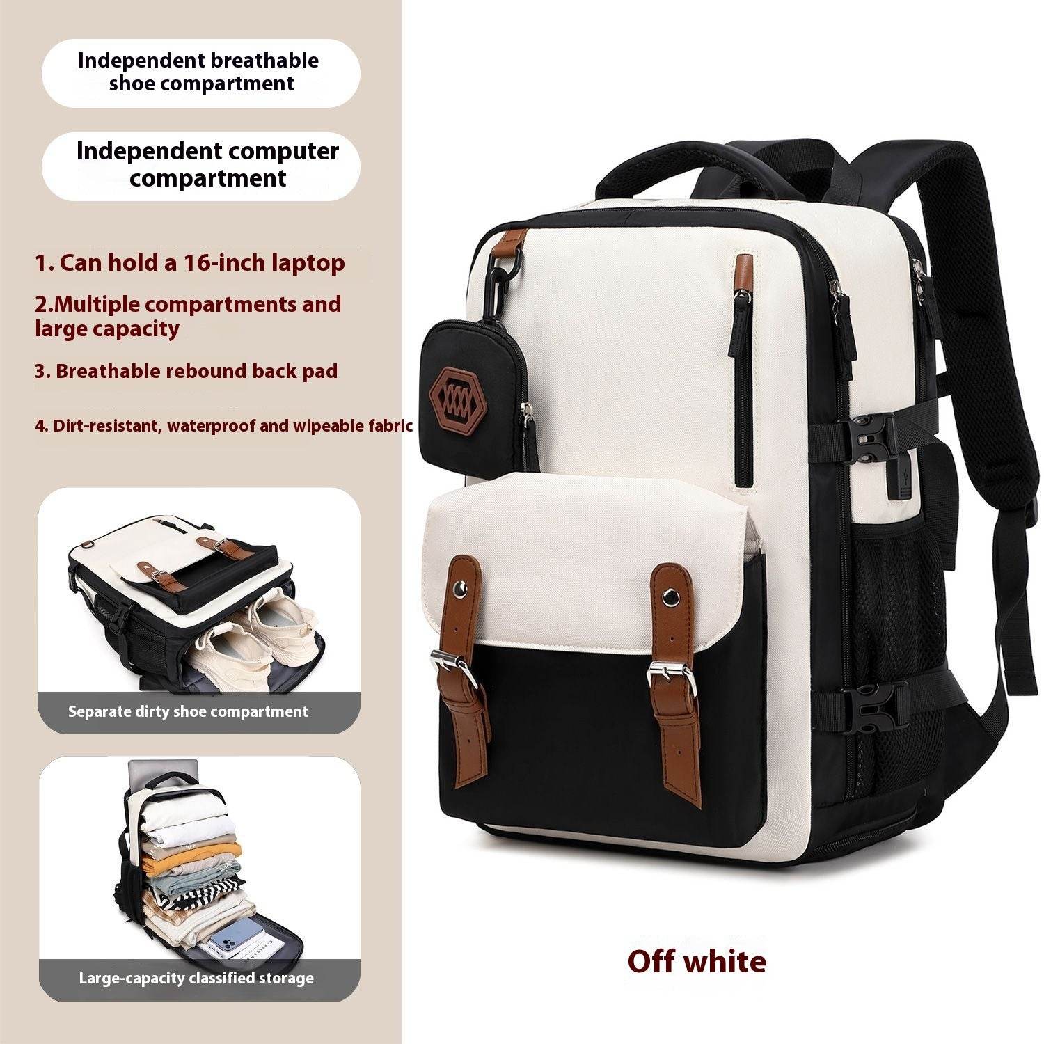 Large Capacity Schoolbag Travel Campus