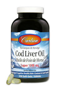 Carlson Laboratories - Super Cod Liver 1000 mg (250sg)
