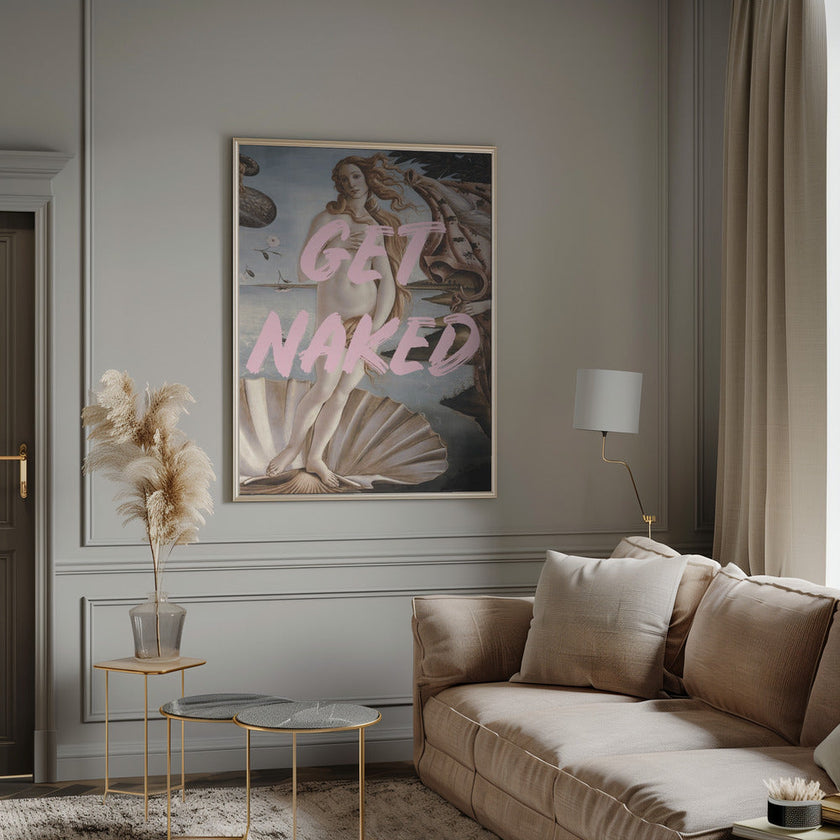 Wall art Venus get naked