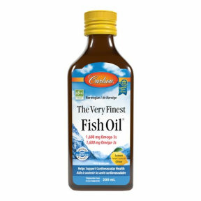Carlson Laboratories - Very Finest Fish Oil - Lemon (200ml)