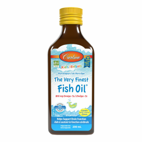 Carlson Laboratories - Very Finest Fish Oil Kids - Lemon (200ml)